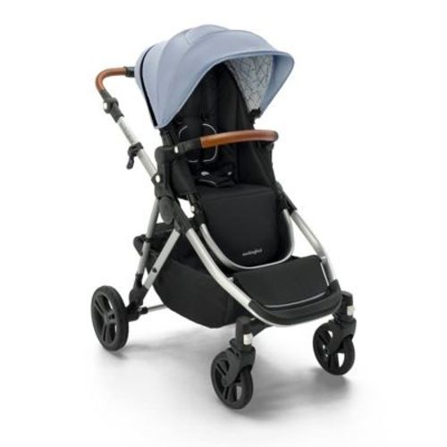 Mockingbird Single-To-Double Stroller 2.0 - Black Windowpane