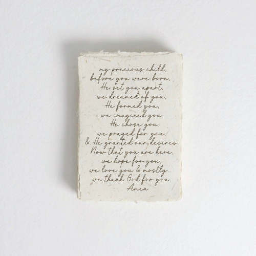My Precious Child Cotton Print – OUR HOUSE ABOVE