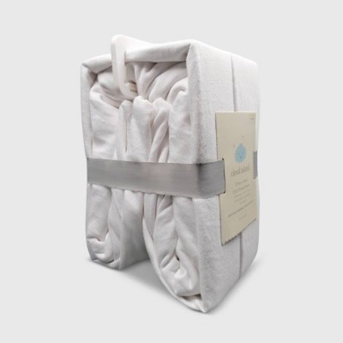 Fitted Crib Jersey Sheet - Cloud Island™ - White 2pk