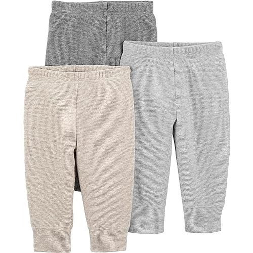 Simple Joys by Carter's Unisex Baby 3 Pack Thermal Pants