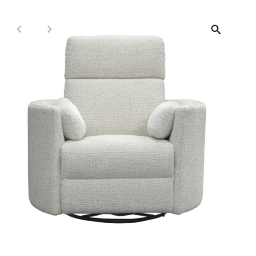 PH - Radius Power Swivel Glider Recliner PLUS with Power Headrest