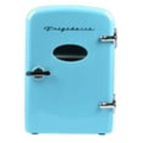 Frigidaire Portable Retro 6-Can Mini Fridge EFMIS129, Blue