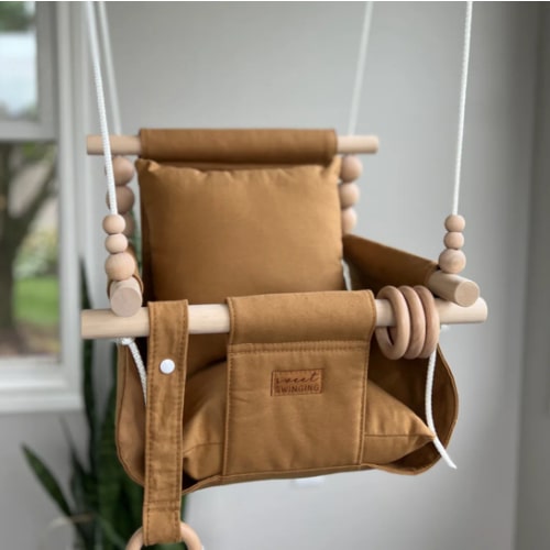 Deluxe Indoor High Back Swing Bundle-Nutmeg – Sweet Swinging