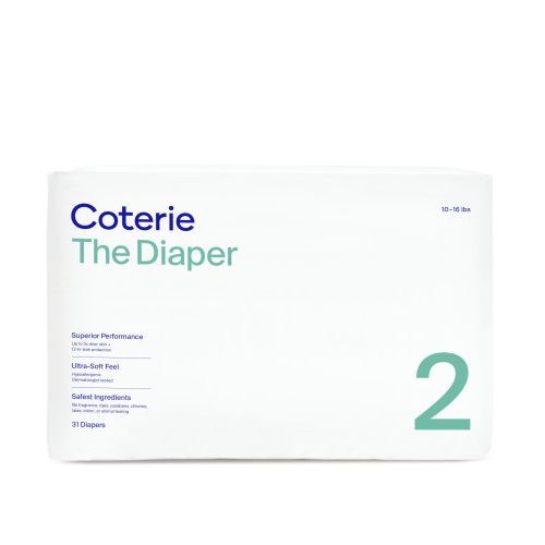 Coterie Size 2 Diaper, 31 CT