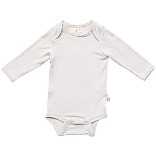KYTE BABY Soft Bamboo from Rayon Long Sleeve Unisex Bodysuit, 0-24 Months
