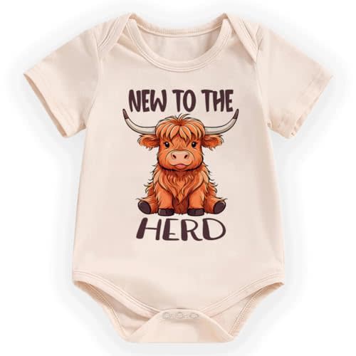 hrcfbk Newborn Baby Boys Girls Clothes Cute Funny Bodysuit Rompers Newborn Baby Announcement Coming Home Outfit