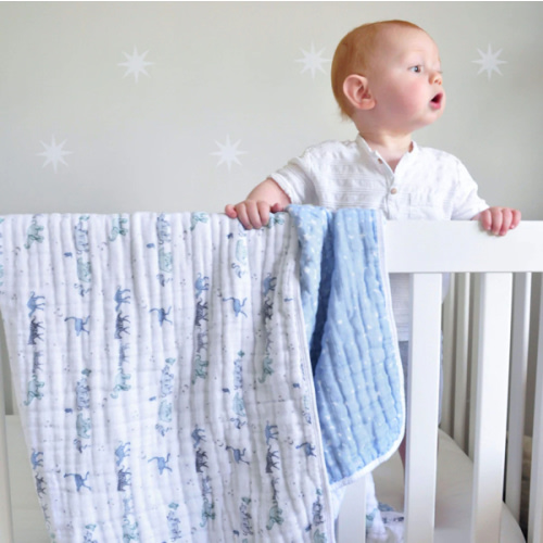 Rising Star Cotton Muslin Blanket | aden + anais