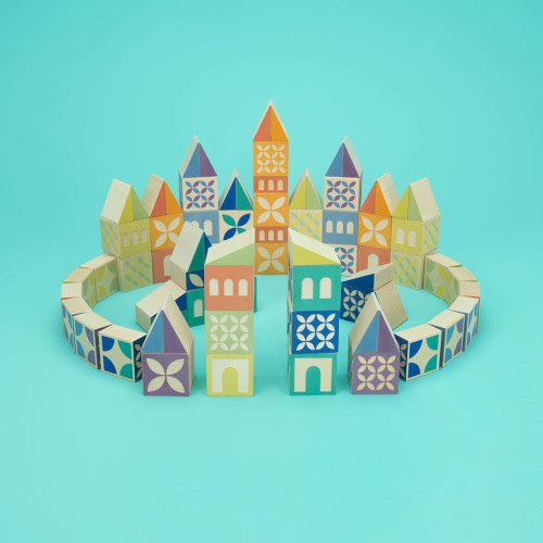 Uncle Goose Gosling Square Building Blocks | Urban Fort Play