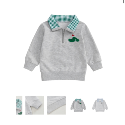GOLF Collar Sweatshirt - Hazel & Bo