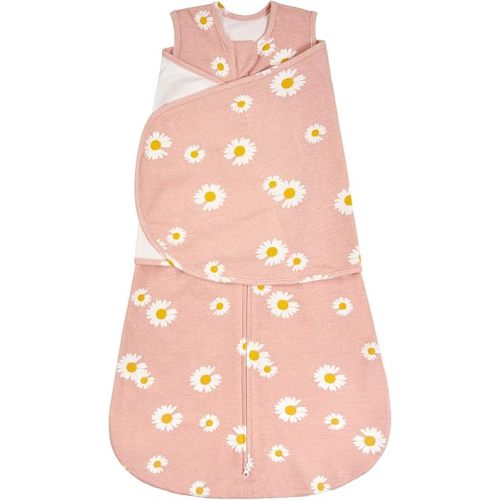 ZIGJOY Baby Swaddle Sleep Sack, 1.0 TOG Sleep Sack Swaddles for Newborns & infant 0-6 Months 100% Cotton Baby Wearable Blanket for Newborn Registry Essentials