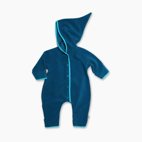 Zutano Cozie Fleece Elf Romper - Pagoda, 6-12 Months