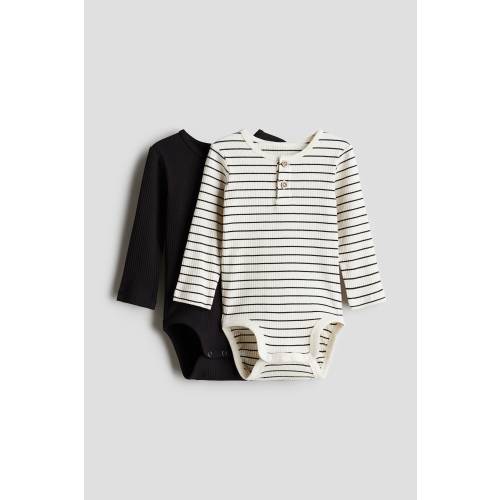 2-PACK HENLEY BODYSUITS
