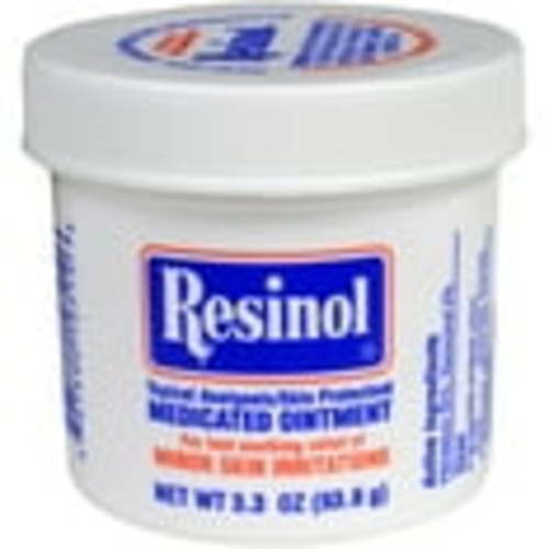 Resinol Medicated Ointment For Itch Relief And Protection Of Skin Rashes and Irritations, 3 Ounce Jar (Pack of 1)