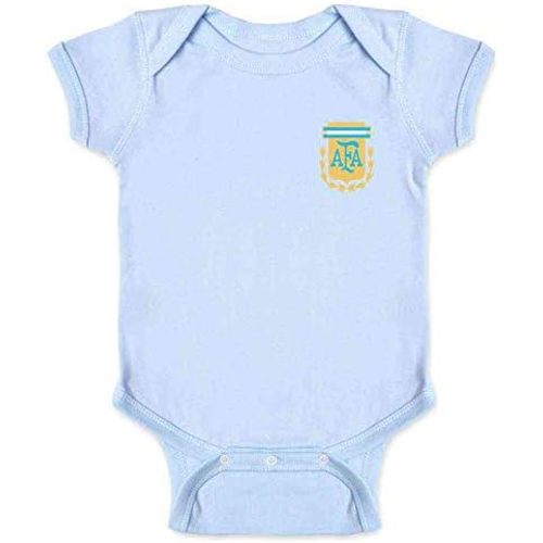 Pop Threads Argentina Futbol Soccer Retro National Team Sports Infant Baby Boy Girl Bodysuit