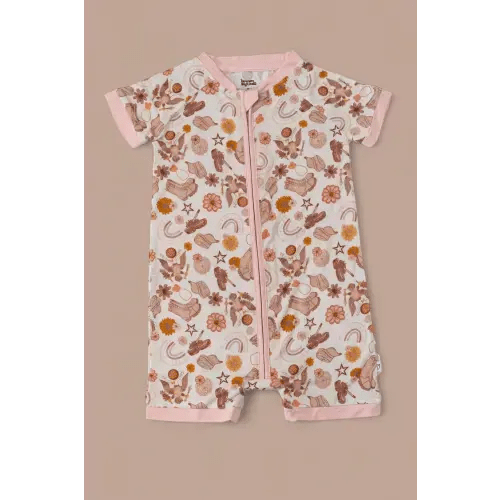 FLOWERS AND BOOTS DREAM SHORTIE