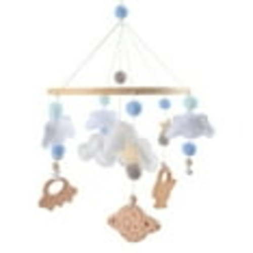 Jademall Boho Baby Crib Mobile, Calming Baby Toys Crib Mobile, Small Toy Mobile For Baby Doll Crib