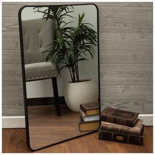Black Rectangle Wall Mirror
