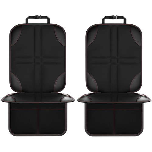 Car seat Protector,UMJWYJ 2Pack Car Seat Protectors for Child car seat - Large Particle Silica Gel Non-Slip Base Material