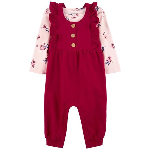 Baby 2-Piece Tee & Jumper Set - Style,Multi 9Mo