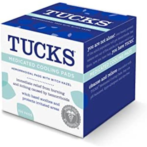 Amazon.com: Tucks Cooling Pads, Medicated, 100 Count : Health & Household