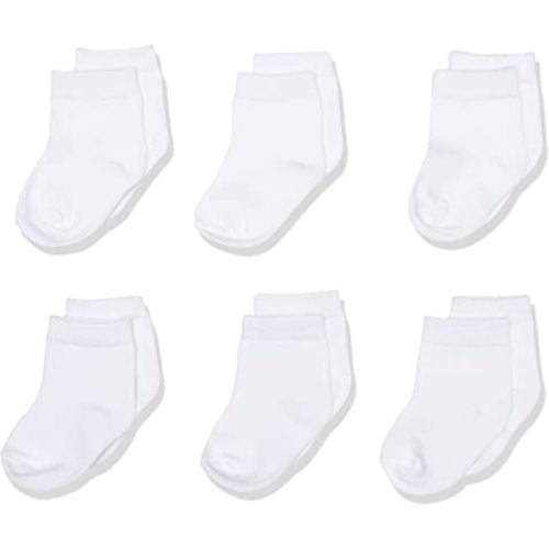 0-6 months Touched by Nature Unisex Baby Organic Cotton Socks