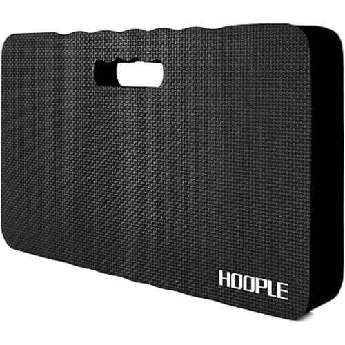 HOOPLE Extra Thick Kneeling Pad, Soft Foam Kneeling Cushion, Waterproof Gardening Knee Pads, Lightweight Knee Mat for Bathing, Workout Supplies, Exercise Yoga, Garden Work Gifts (Black 1.5in)