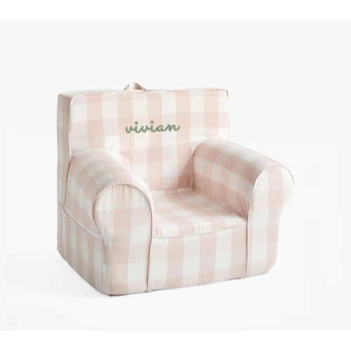 Kids Anywhere Chair®, Blush Buffalo Check