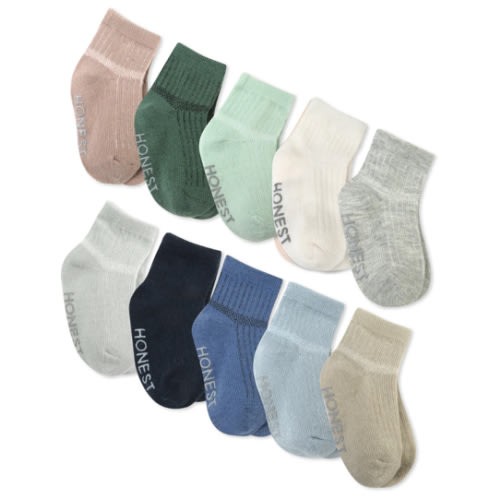 Multipack Cozy Socks Sustainably Made for Baby & Toddler | Honest Baby Clothing