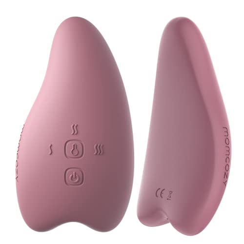 Momcozy Double Lactation Massager Warming for Breastfeeding, Pumping, Heat & Vibration for Improve Milk Flow, Breastfeeding Essentials for Clogged Ducts, Engorgement