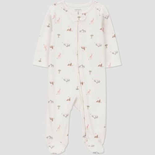 Carter's Just One You® Baby Safari Animals Sleep N' Play - Cream