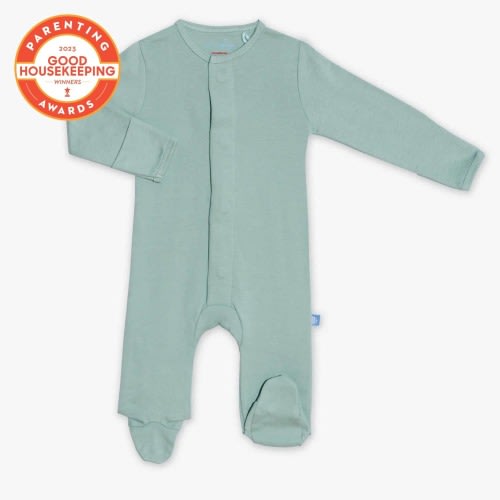 sprout organic cotton magnetic footie
