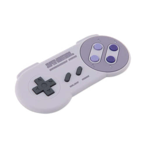 Nintendo SNES Controller Textured Soothing Baby Teether | Bumkins
