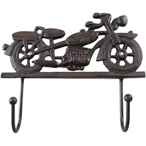 Cast Iron Motorcycle Coat Rack