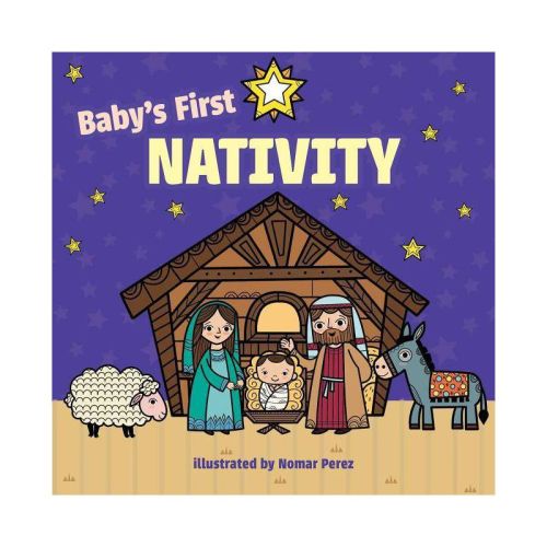 Baby's First Nativity - by Little Bee Books (Board Book)