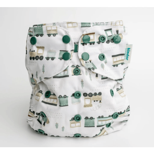 Hobby and Interests: Essentials Pocket Cloth Diaper with Athletic Wicking Jersey, Grows with your Baby: Choo Choo