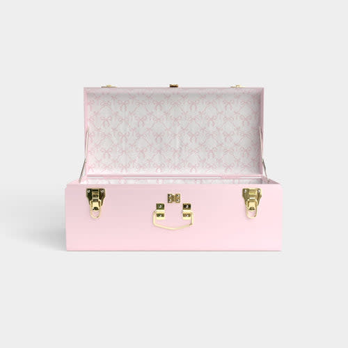 Petite Classic Trunk - Pink - Bella’s Bows / Embroidery