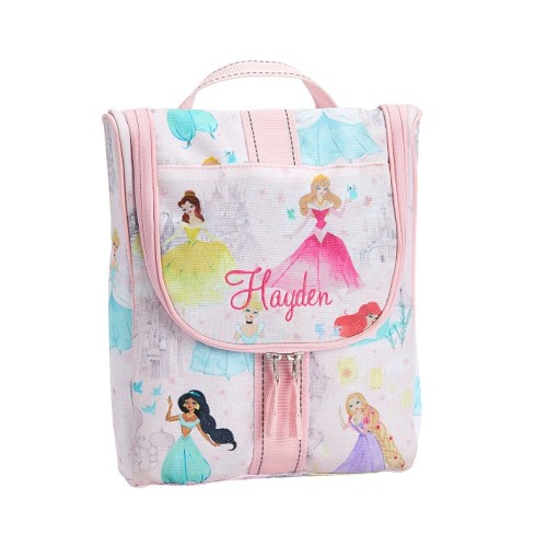 Mackenzie Disney Princess Castle Shimmer Toiletry Bag