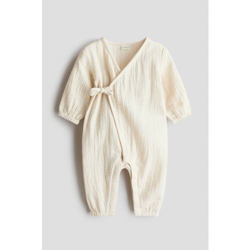 COTTON MUSLIN ROMPER SUIT