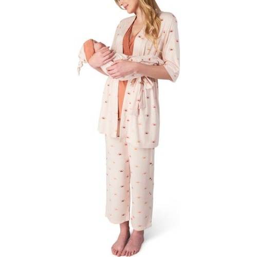 Analise During & After 5-Piece Maternity/Nursing Sleep Set, Medium