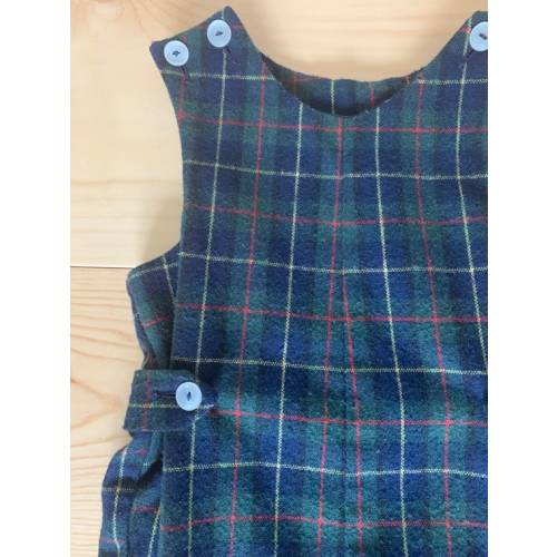 Vintage Plaid Baby/toddler Romper Vintage Baby Clothes - Etsy