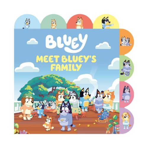 Meet Bluey's Family - by Penguin Young Readers Licenses (Board Book)