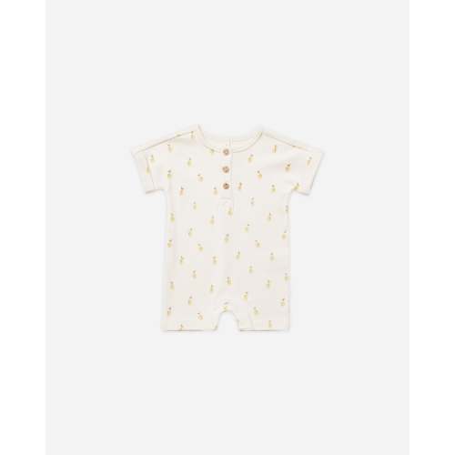 Short Sleeve One-Piece || Lemons