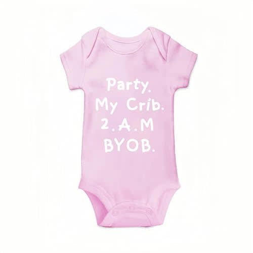 Funny Baby Bodysuit Cute Infant Boy Girl Clothes Super Soft Cotton Suit Humor Comfy One-Piece Gifts Newborn Essentials