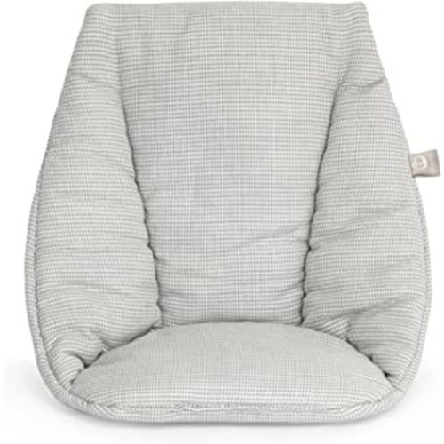 Stokke Tripp Trapp Baby Cushion, Nordic Grey - Add Softness, Support & Comfort to Your Tripp Trapp Baby Set - Machine Washable + Made with Organic Cotton - Fits All Tripp Trapp Chairs