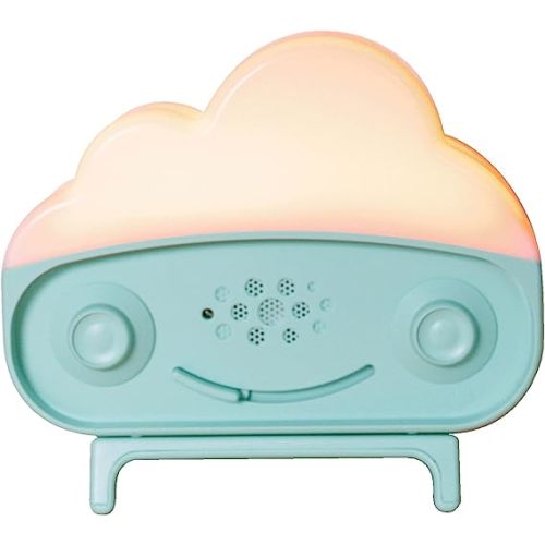 Happiest Baby SNOObie Smart White Noise Machine - Portable Baby Sound Machine with Night Light - 12 Soothing Sounds for Sleep Training, Teal
