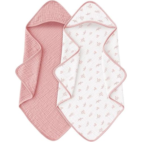 Muslin Baby Towels with Hood
