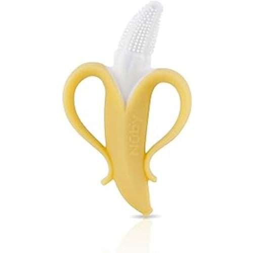Nuby Nananubs Banana Massaging Teether - 1 Count (Pack of 1)