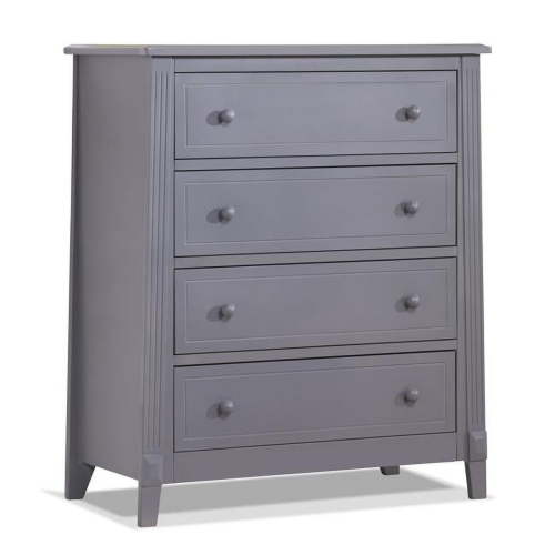 Sorelle Berkley 4-Drawer Chest - Gray