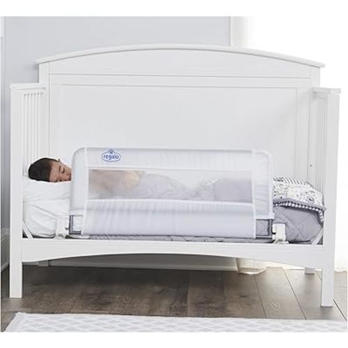 Regalo Swing Down Crib Rail, with Reinforced Anchor Safety System
