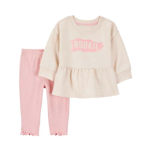Carter's Child of Mine Baby Girl Outfit Set, 2-Piece, Sizes 0/3-24 Months